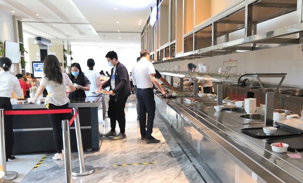 智慧食堂讓企業(yè)食堂變得更加信息化、智能化、便捷化！