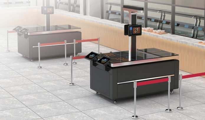 菜品識別結算臺 為智慧食堂帶來高效便捷的服務！